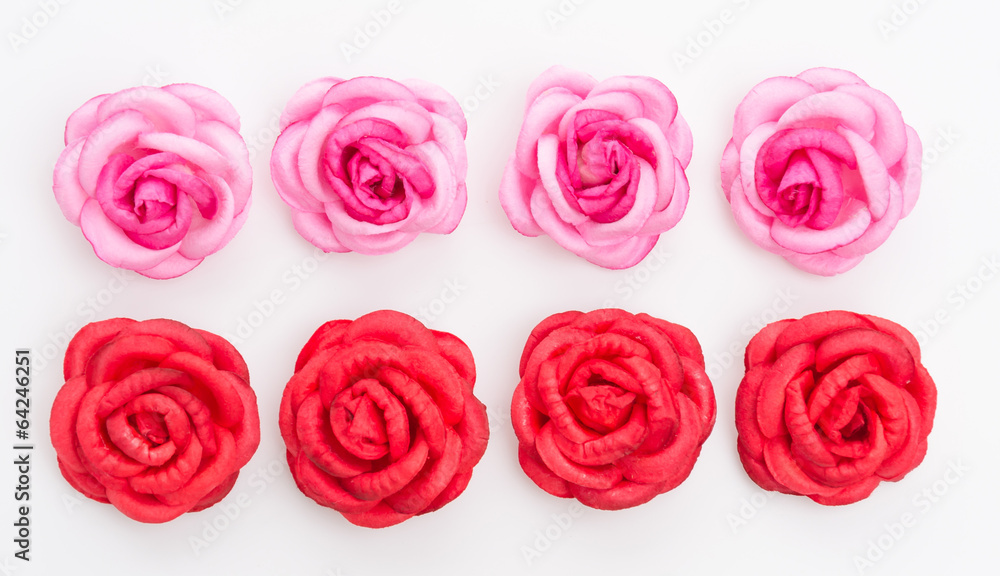 Red rose isolated on white background Red rose isolated on white background