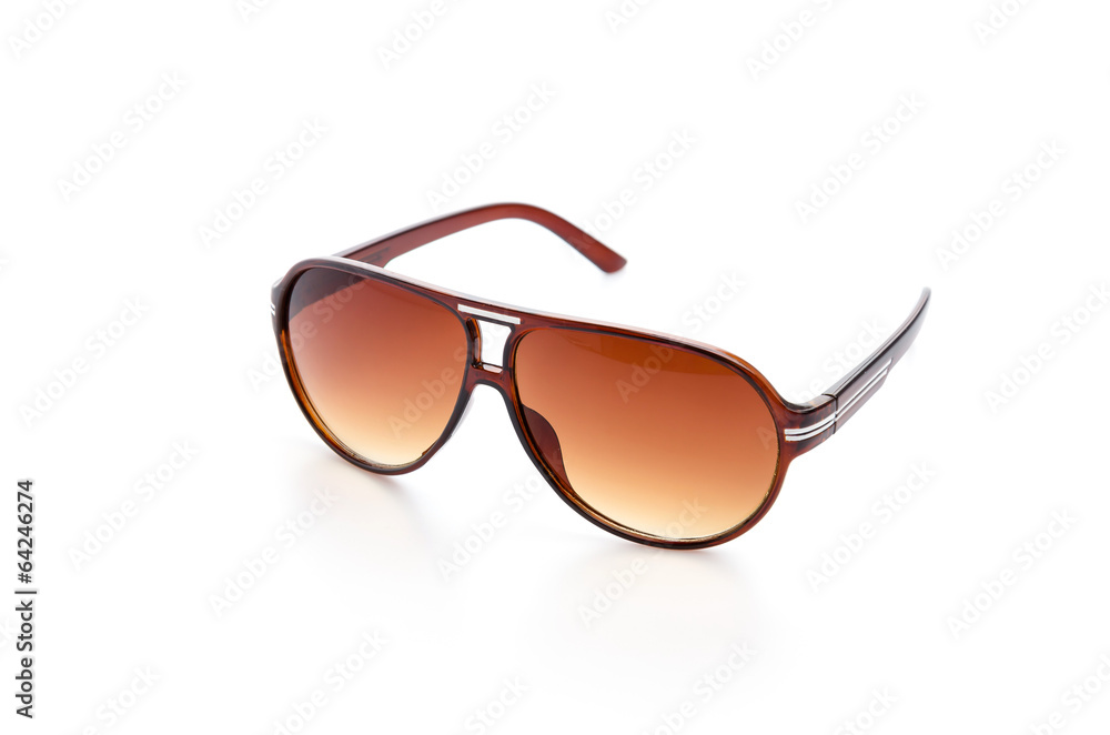 Sunglasses isolated white background Sunglasses isolated white background