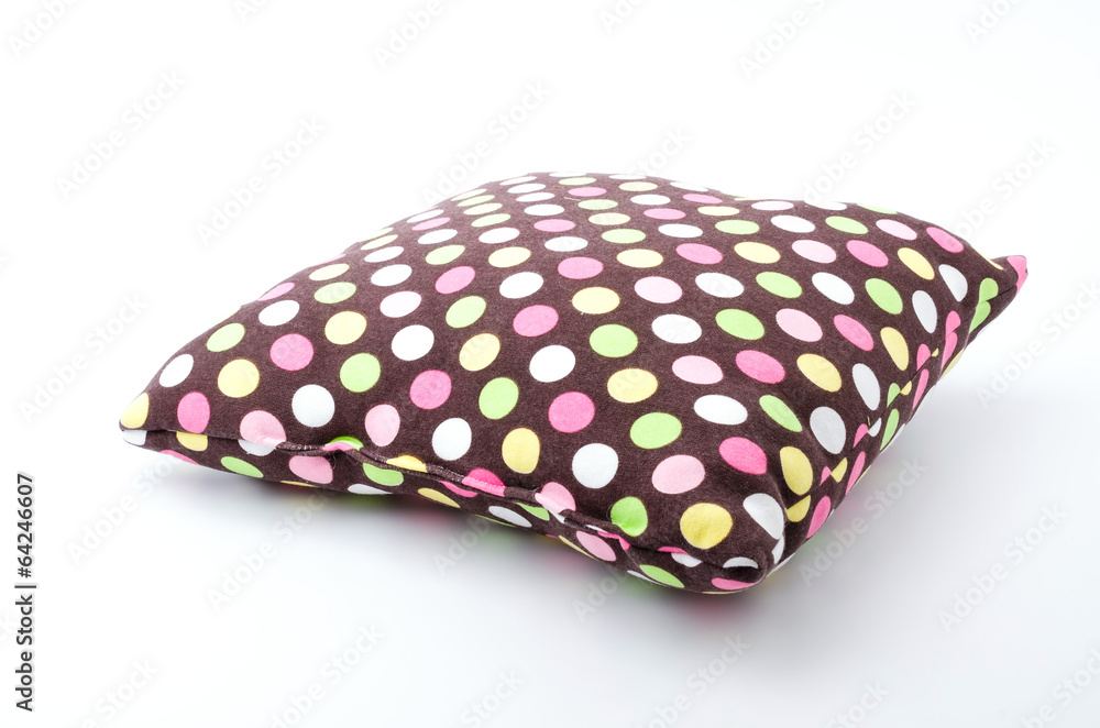 Pillow isolated white background Pillow isolated white background