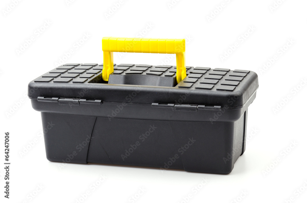 Isolated tools box Isolated tools box