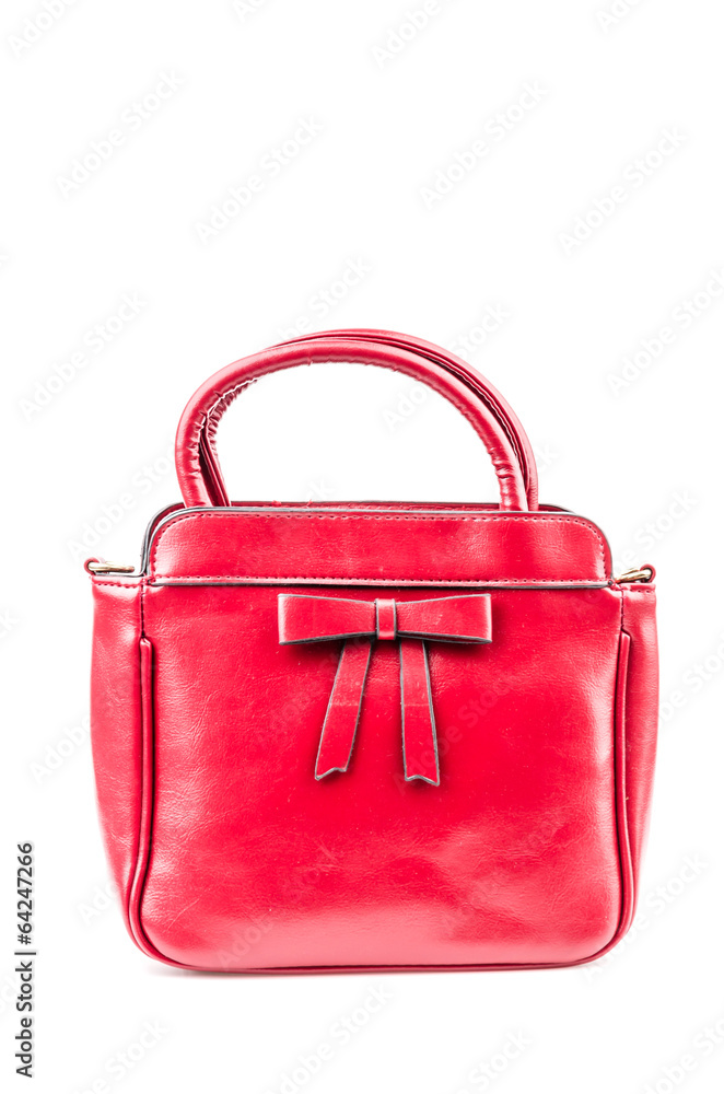 Handbag isolated white background Handbag isolated white background