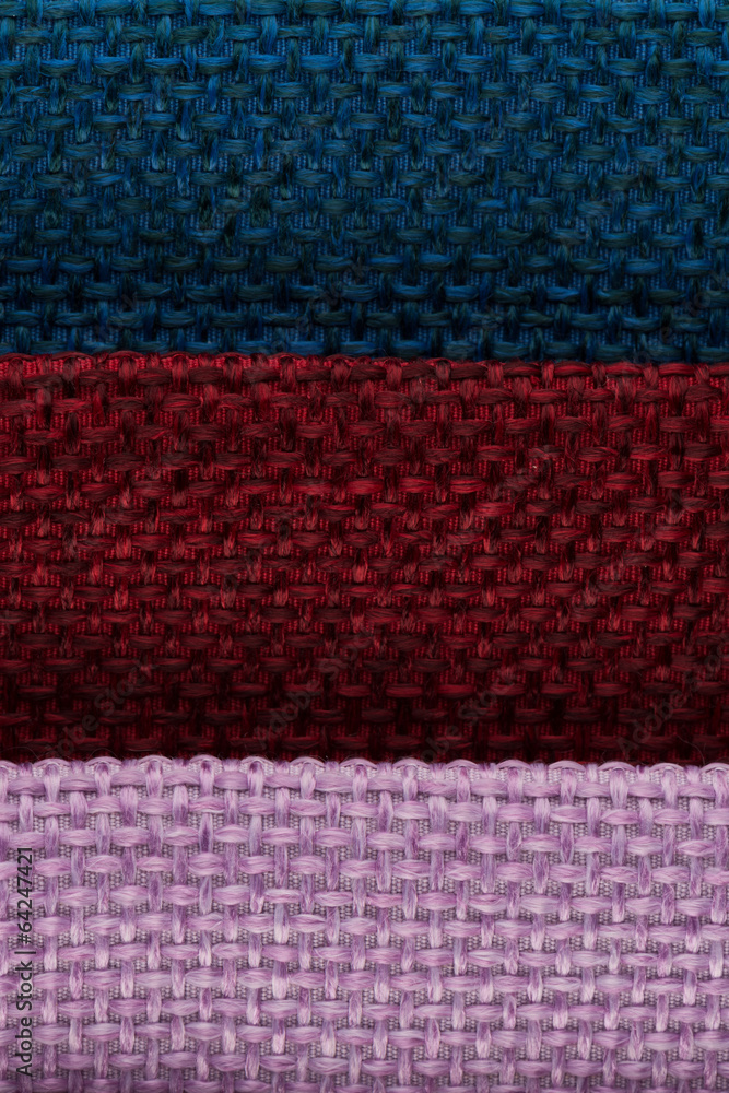 Multi color fabric texture samples Multi color fabric texture samples