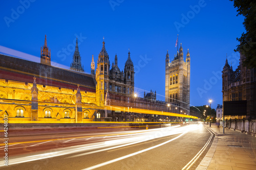 Houses Of Parliament At Night