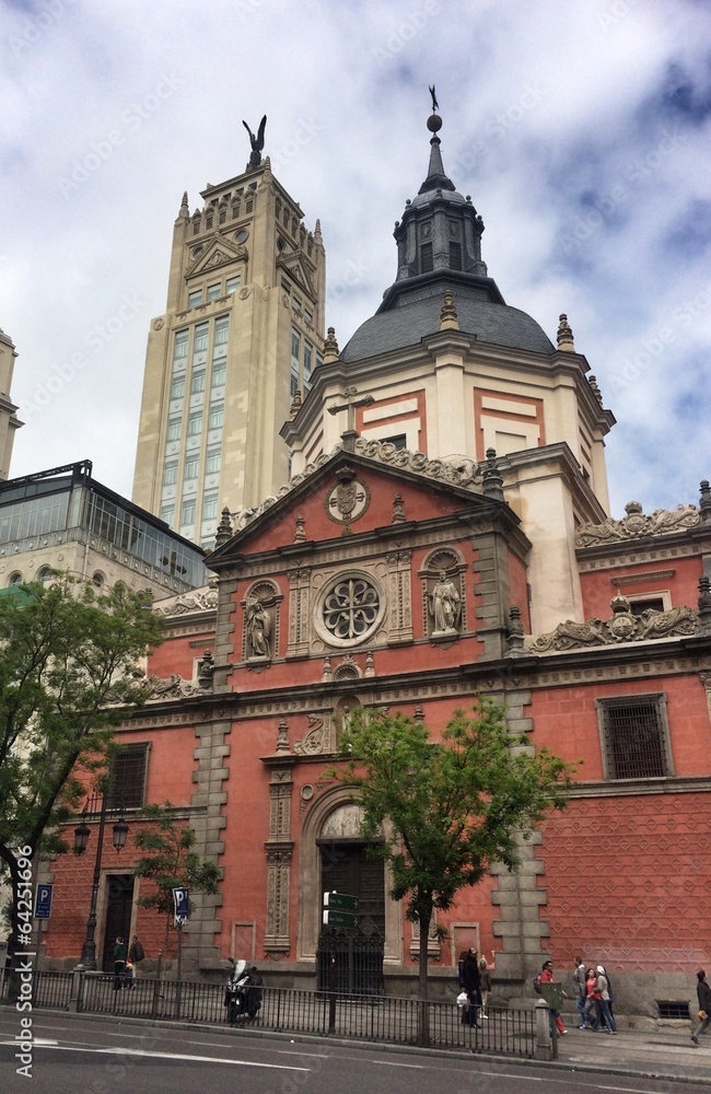 Church and building Church and building