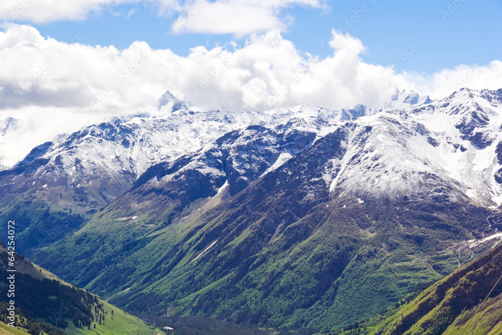 Caucasus rockies