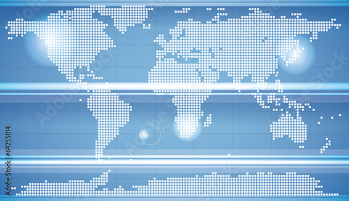 world map