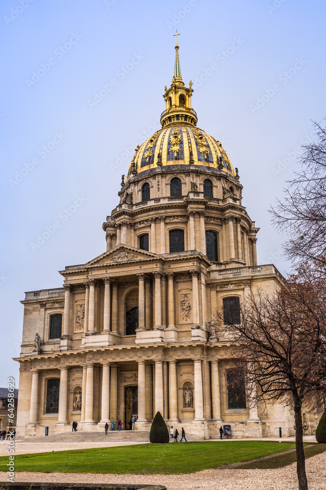 Obraz premium Chapel of Saint Louis des Invalides in Paris.