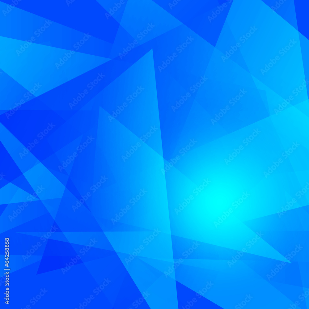 Obraz premium geometric abstract blue color background