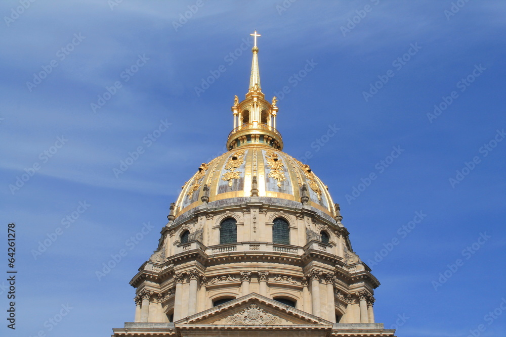Fototapeta premium Cathédrale Saint Louis, Paris