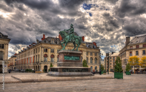 Monument of Jeanne d'Arc in Orleans, France