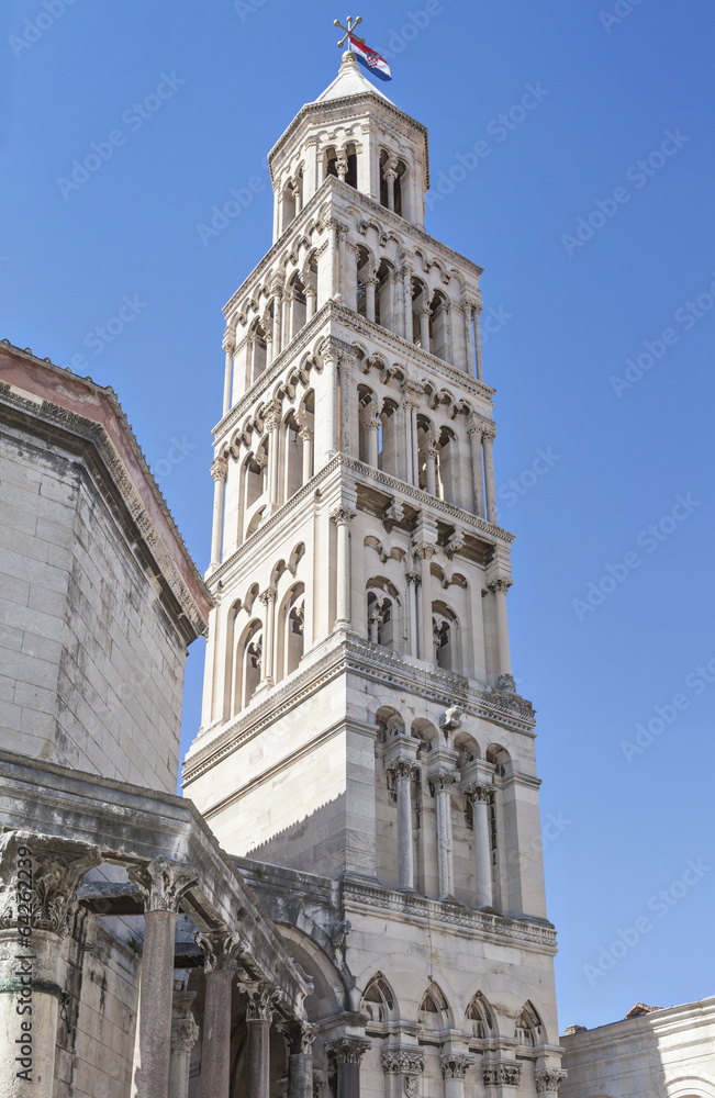 Bell Tower in Split, Croatia