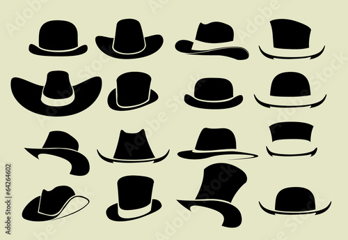 Set of hats