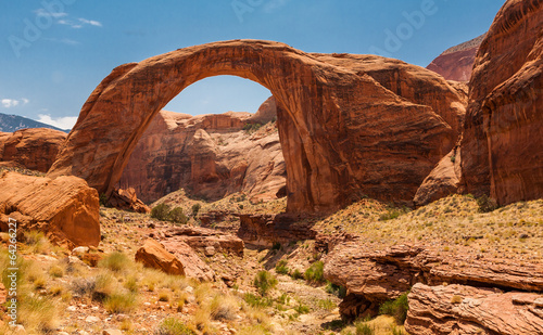 Rainbow Bridge Landscape in Summer