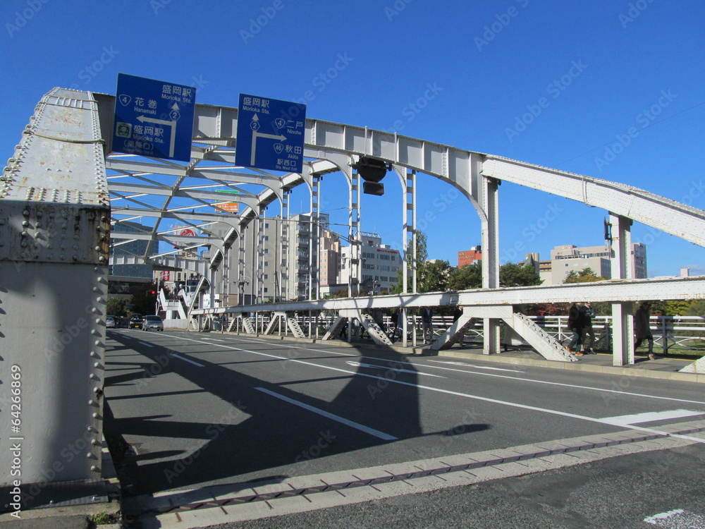 開運橋の道 開運橋の道