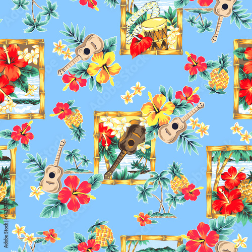 ハイビスカスのパターン