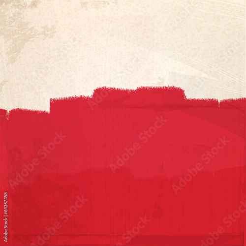 grungy red paint