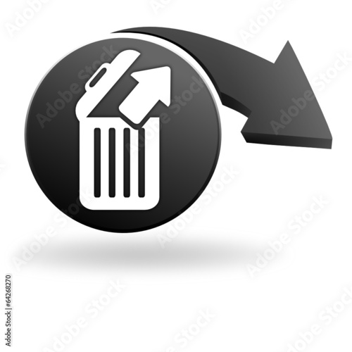 restaurer le fichier sur symbole noir