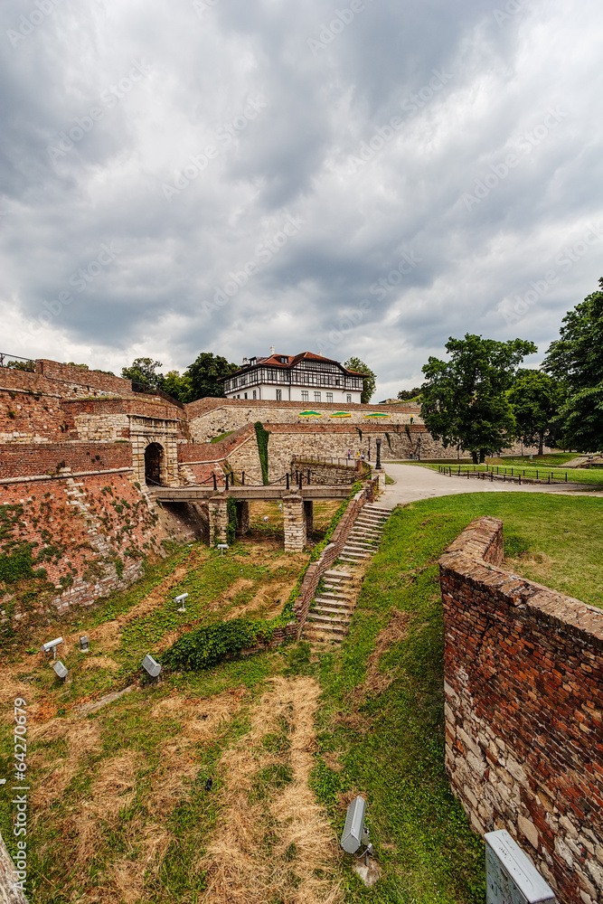 Fototapeta premium Stone gate at Belgrade fortress, Belgrade Serbia