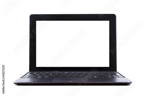 Tablet Laptop with Blank Screen