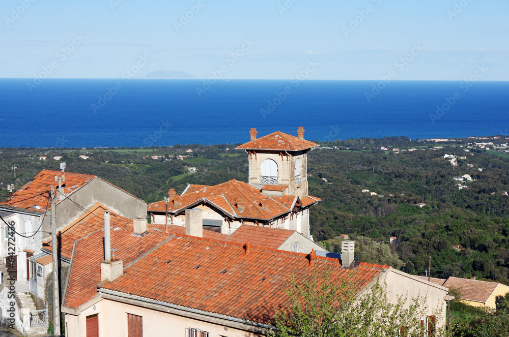Corse, village de Valle-di-campoloro