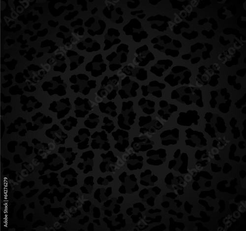 Seamless dark background with leopard pattern