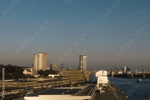 Skyline Hamburg City