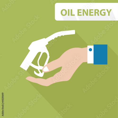 Oil energy concept,vector