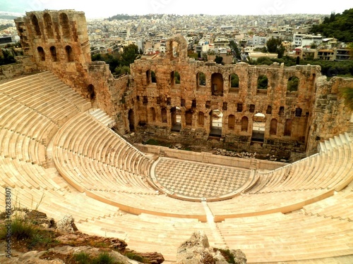 Fototapet Amphitheatre in Athens