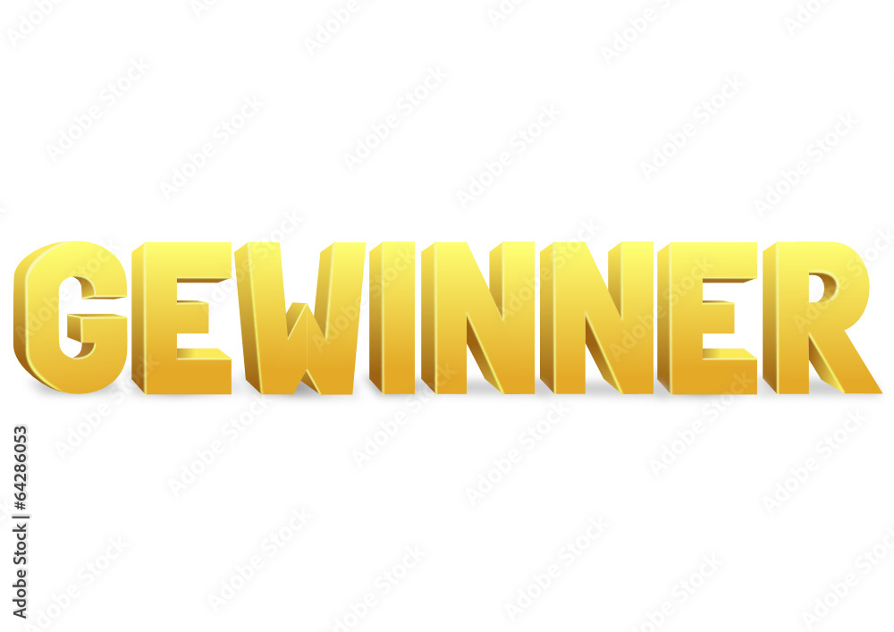 Gewinner Adobe Stock