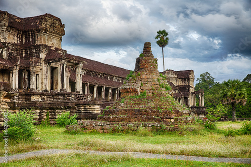 Stupa At Angkor Wat