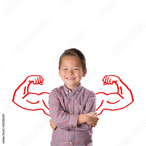 Foto Lucky Strong Smiling Boy