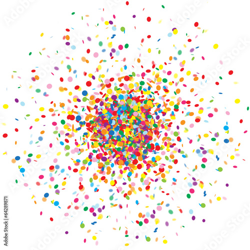 Konfetti Explosion