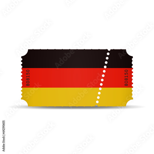 ticket v3 deutschland farben I