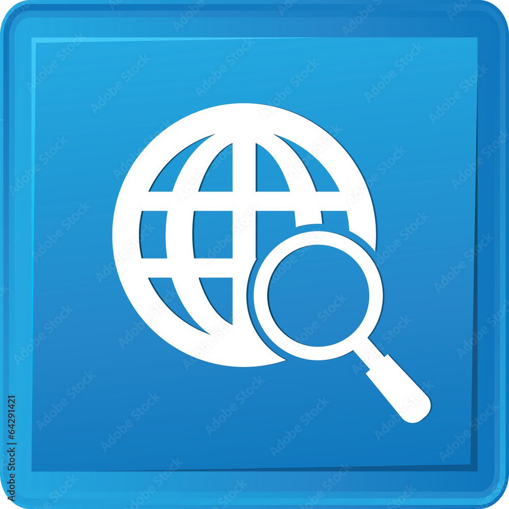 Global searching button,vector