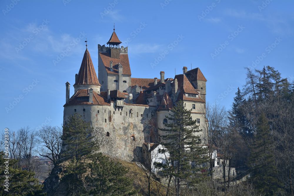 The medieval Castle of Bran.