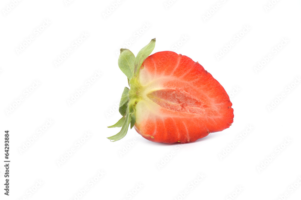 Fresh strawberry on white background Fresh strawberry on white background