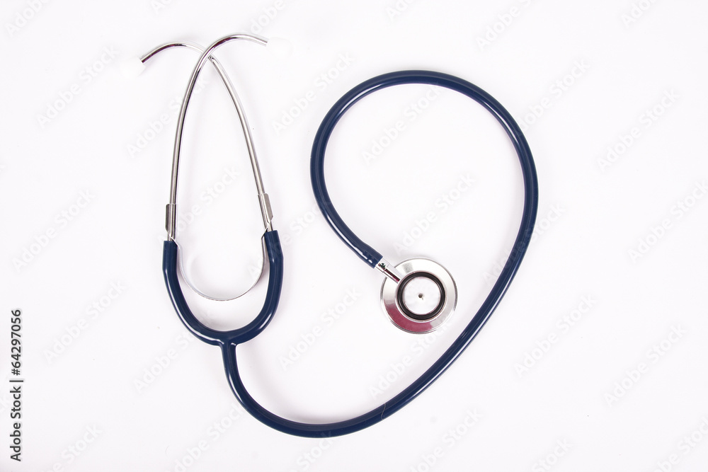 stethoscope, medical objects to query the health and welfare