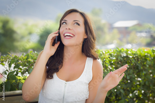 Young Adult Female Talking ...