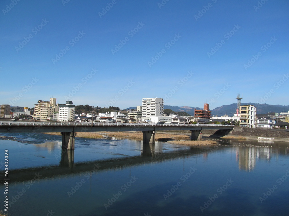 球磨川と橋