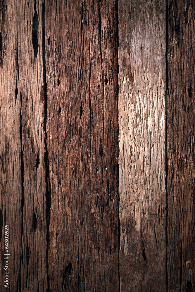 Fototapeta premium Old wooden board