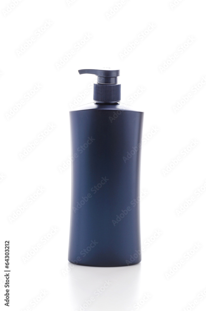 Cosmetic bottle isolated on white Cosmetic bottle isolated on white