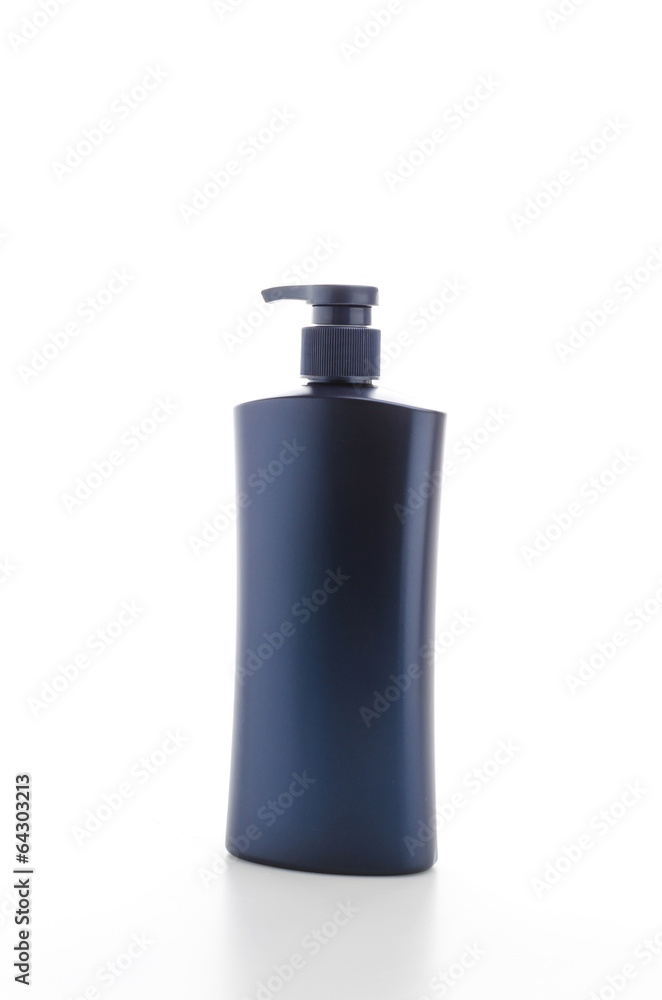 Cosmetic bottle isolated on white Cosmetic bottle isolated on white