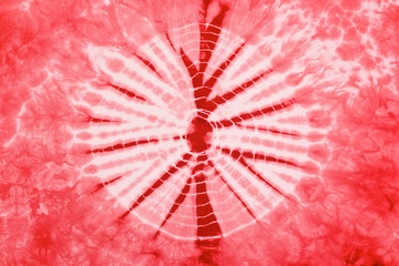 close up shot of tie dye fabric texture background