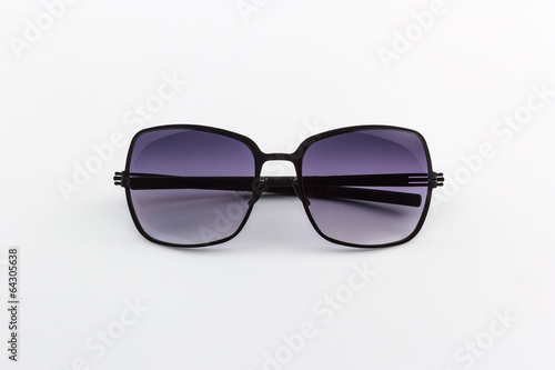 Stylish black sunglasses.