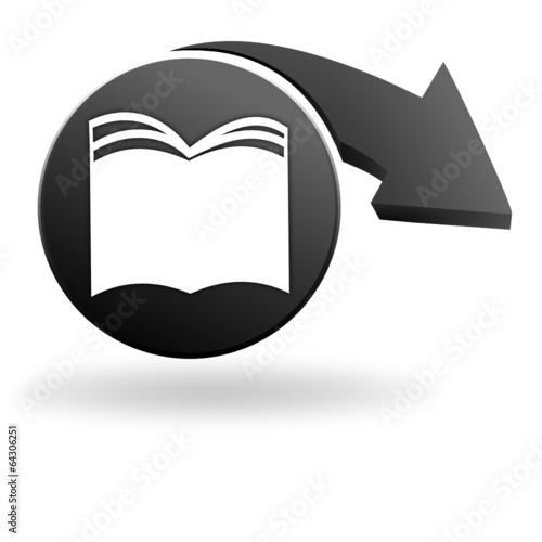 presse sur symbole noir