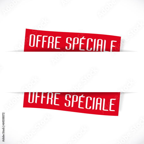 Offre spéciale