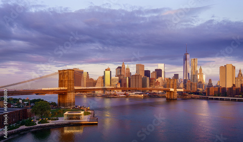 New York City sunrise © Mike Liu