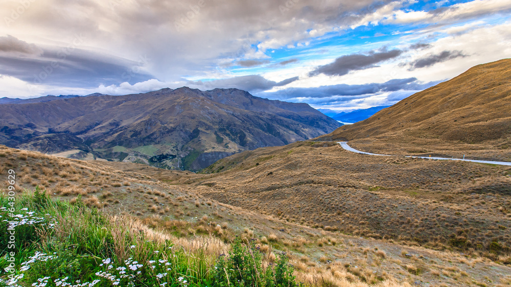 Grassland route, Crown Range Road