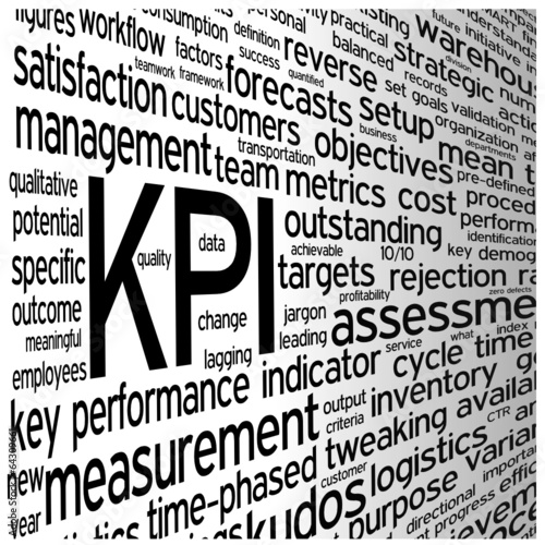 "KPI" Tag Cloud (metrics targets data key performance indicator)