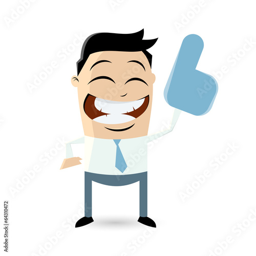 fan support anfeuern business mann